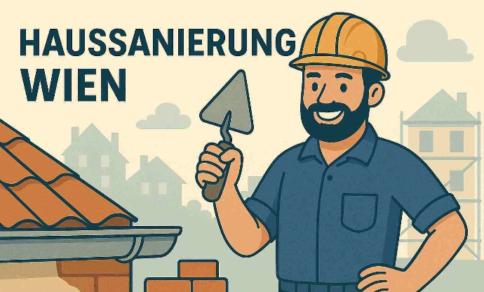 Projektansicht Haussanierung Wien